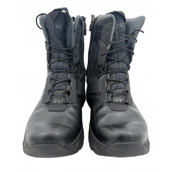 Under Armour Other - Under Armour Stellar Side Zip Tactical Boots Men's 12 black